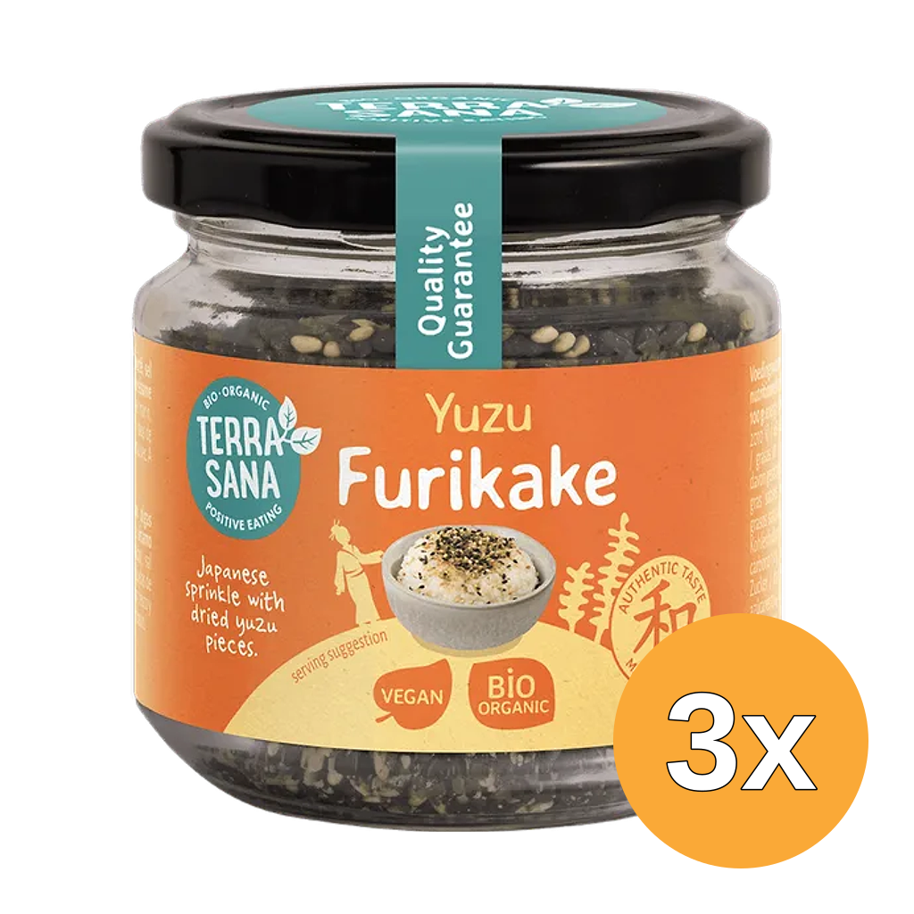 3x TerraSana Furikake Yuzu (75 gr)