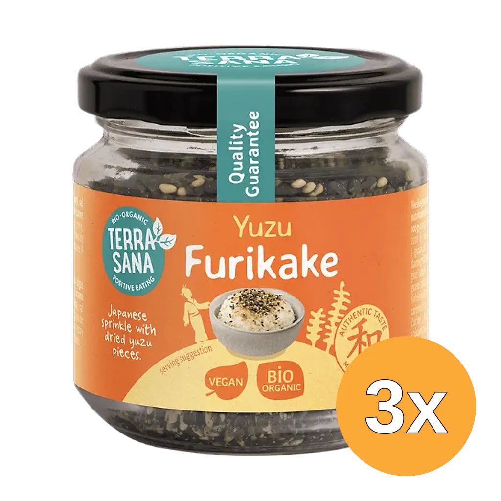 3x TerraSana Furikake Yuzu (75 gr)