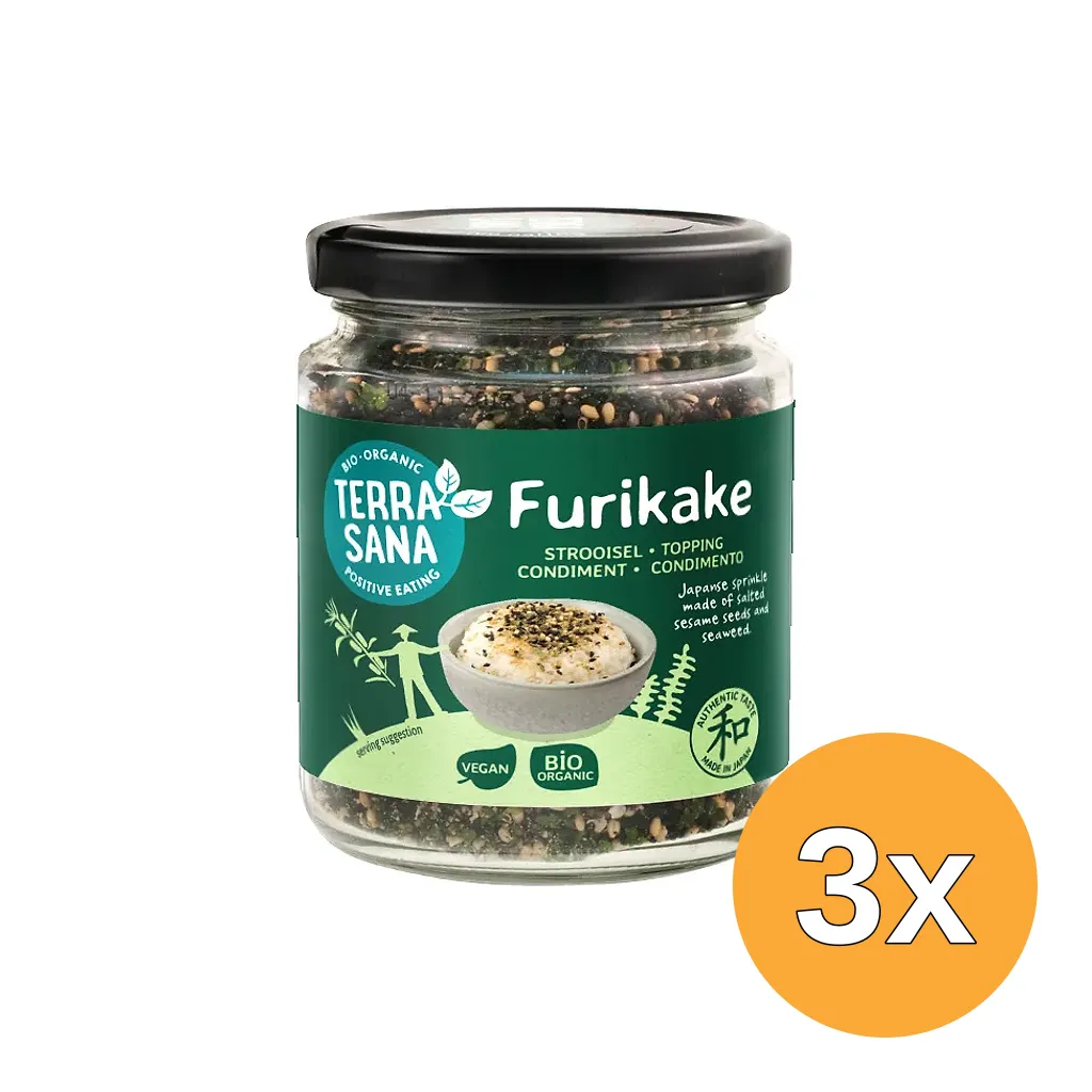 3x Terrasana Furikake Eko Bio (100 gr)
