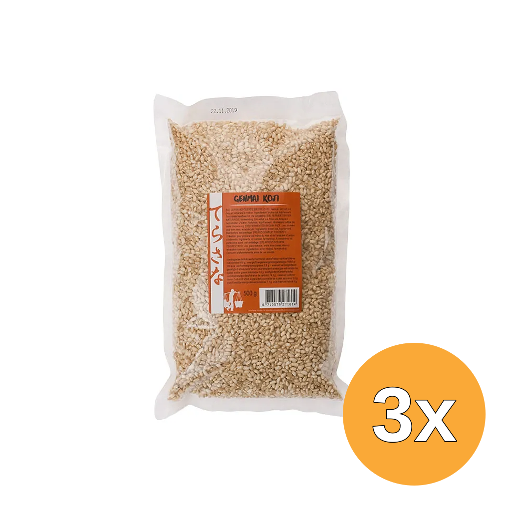 3x Terrasana Genmai Koji (500 gr)