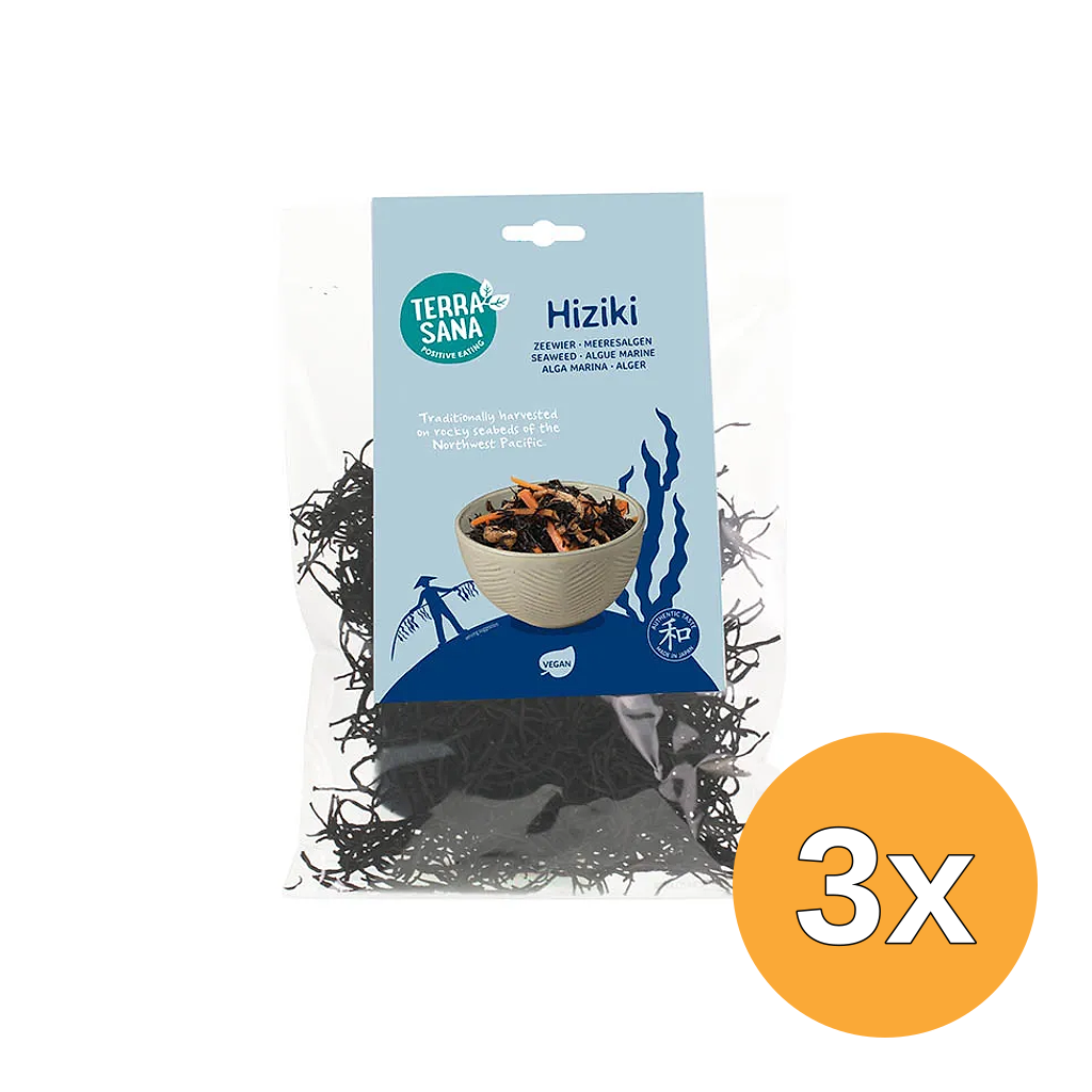 3x Terrasana Hiziki (100 gr)