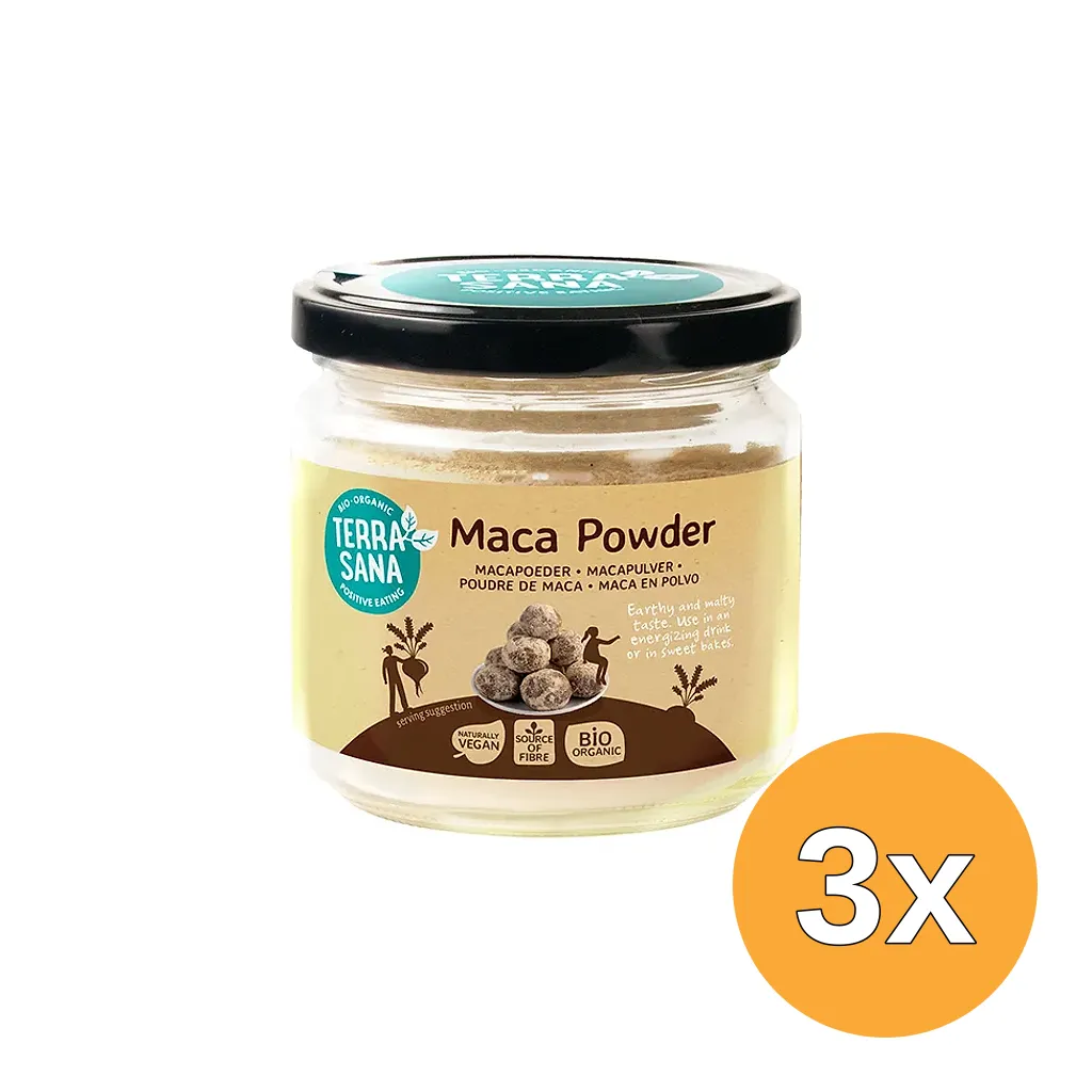 3x Terrasana Maca High Energy Bio (175 gr)