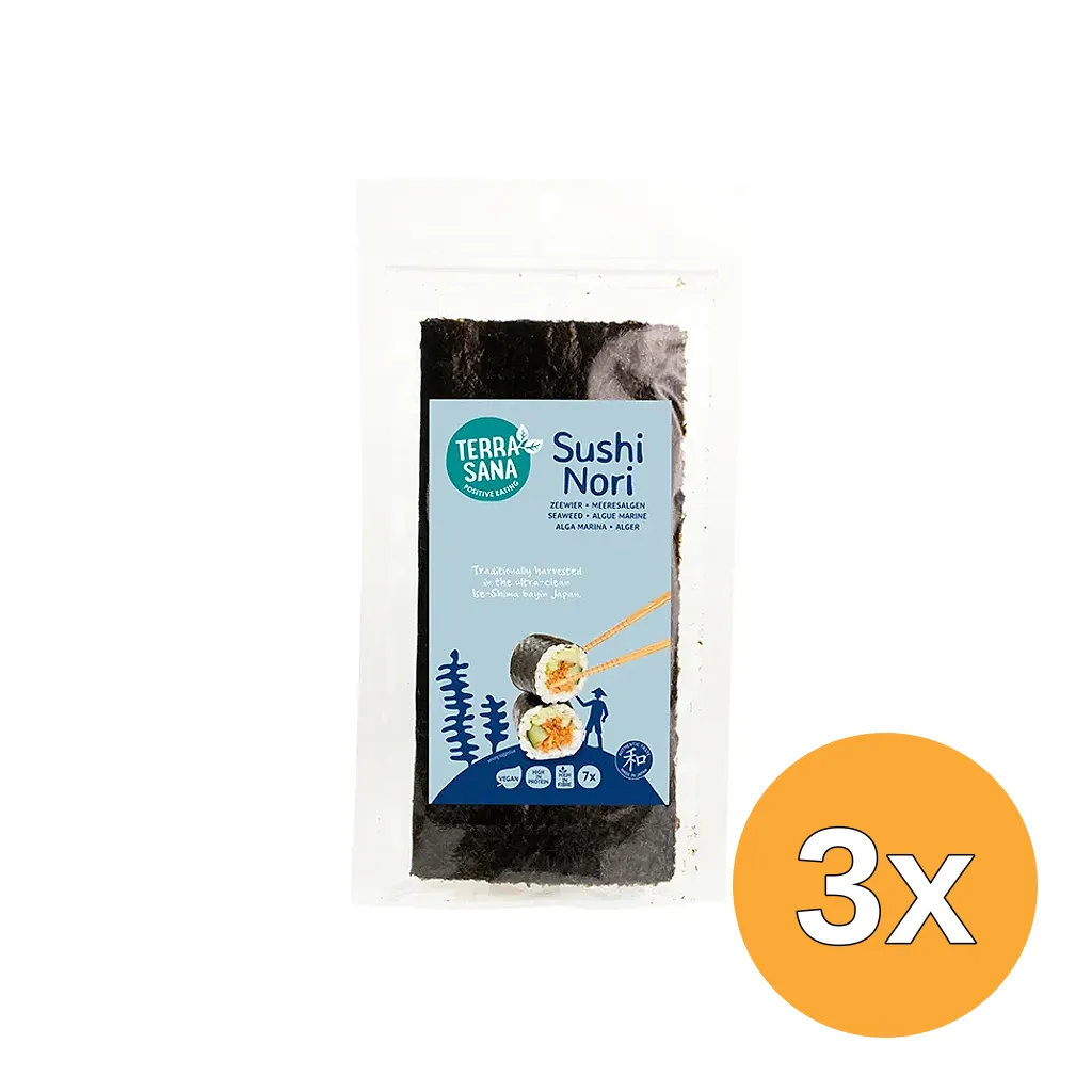 3x Terrasana Nori (25 gr)