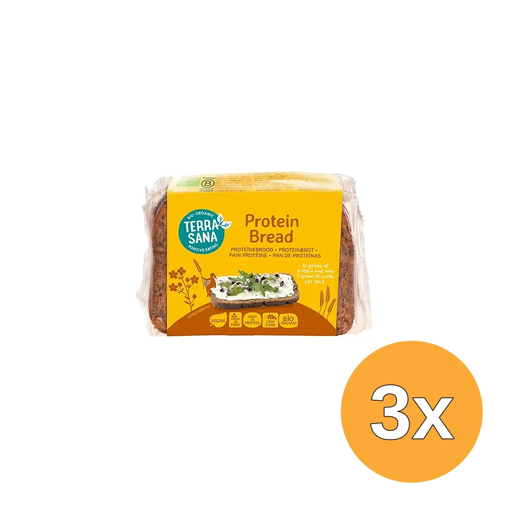 3x Terrasana Proteinebrood Bio (250 gr)