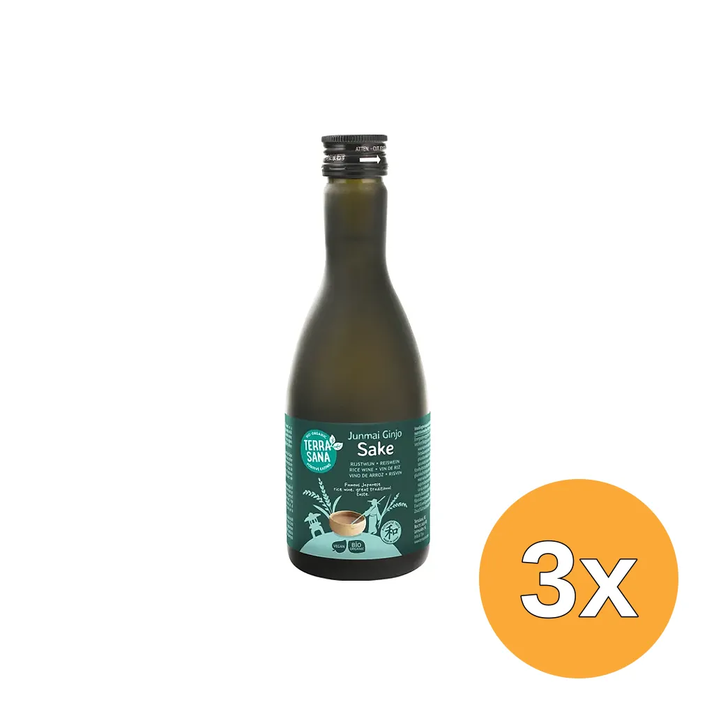 3x Terrasana Sake Kankyo 15% Bio (300 ml)