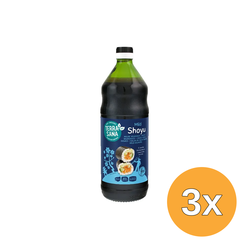 3x Terrasana Shoyu (1000 ml)