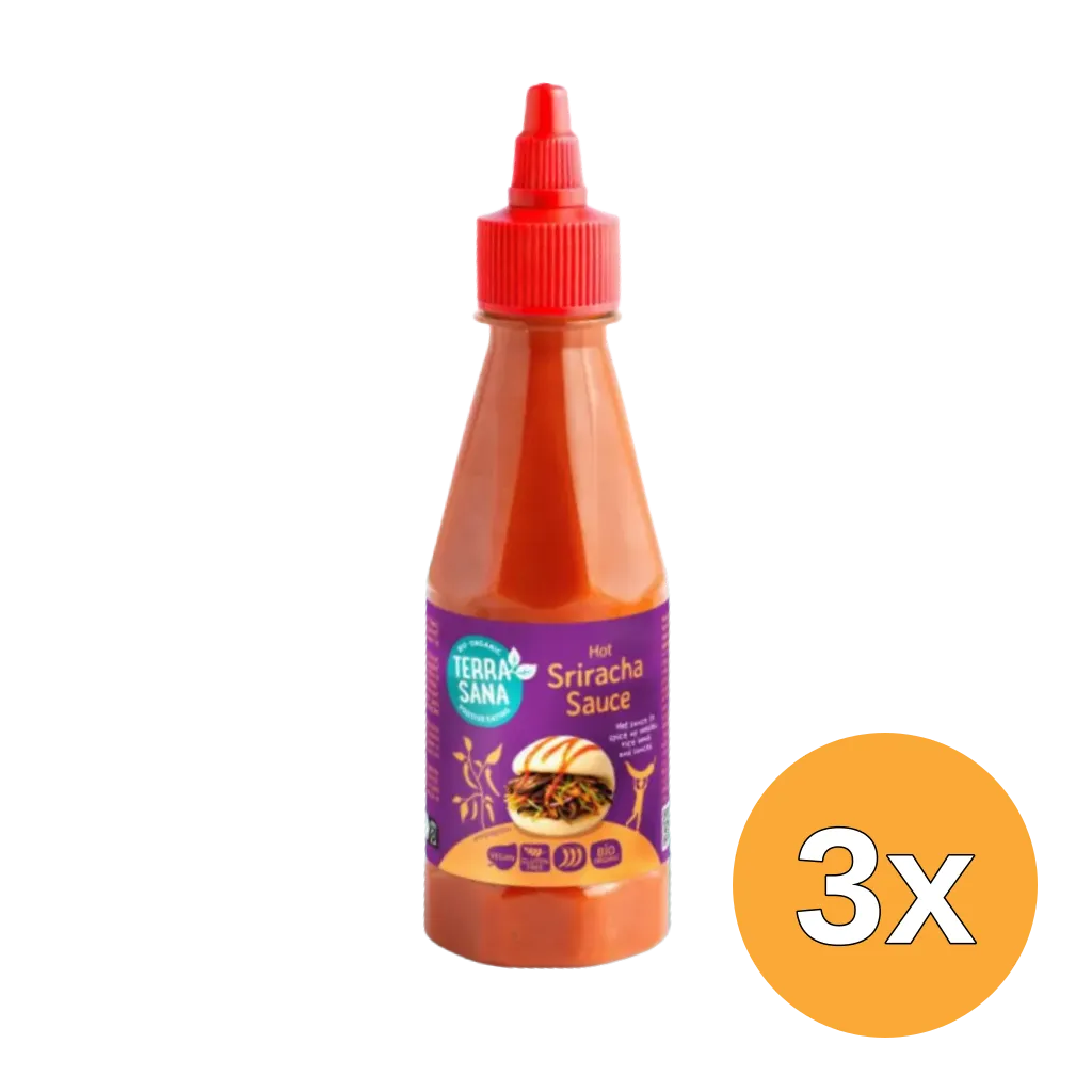 3x Terrasana Sriracha Saus (250 ml)