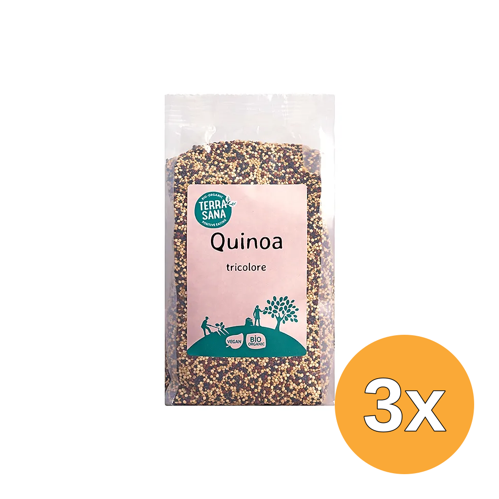 3x Terrasana Super Quinoa Tricolore Bio (500 gr)