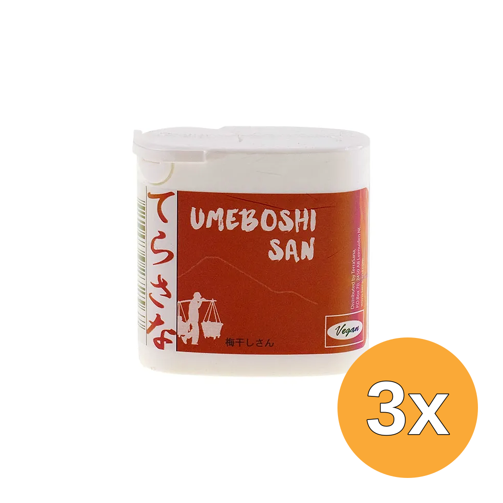 3x Terrasana Umeboshi San Pillen (16 gr)