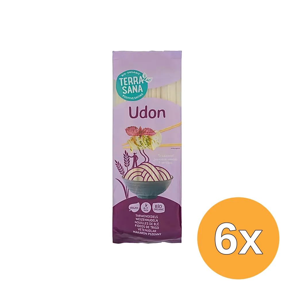6x TerraSana Udon bio (250 gr)