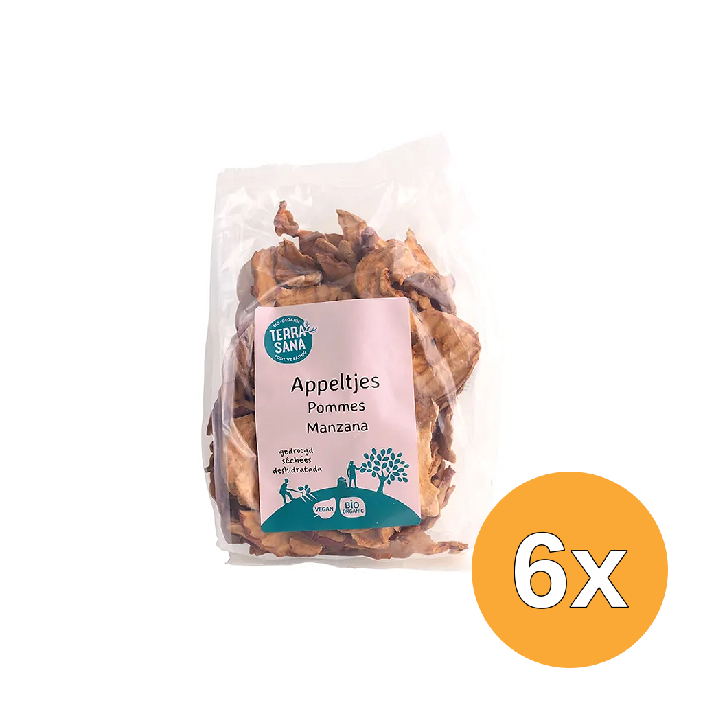 6x Terrasana Appelchips Bio (100 gr)