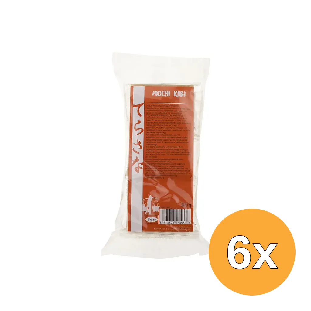 6x Terrasana Genmai Mochi Kibi (300 gr)