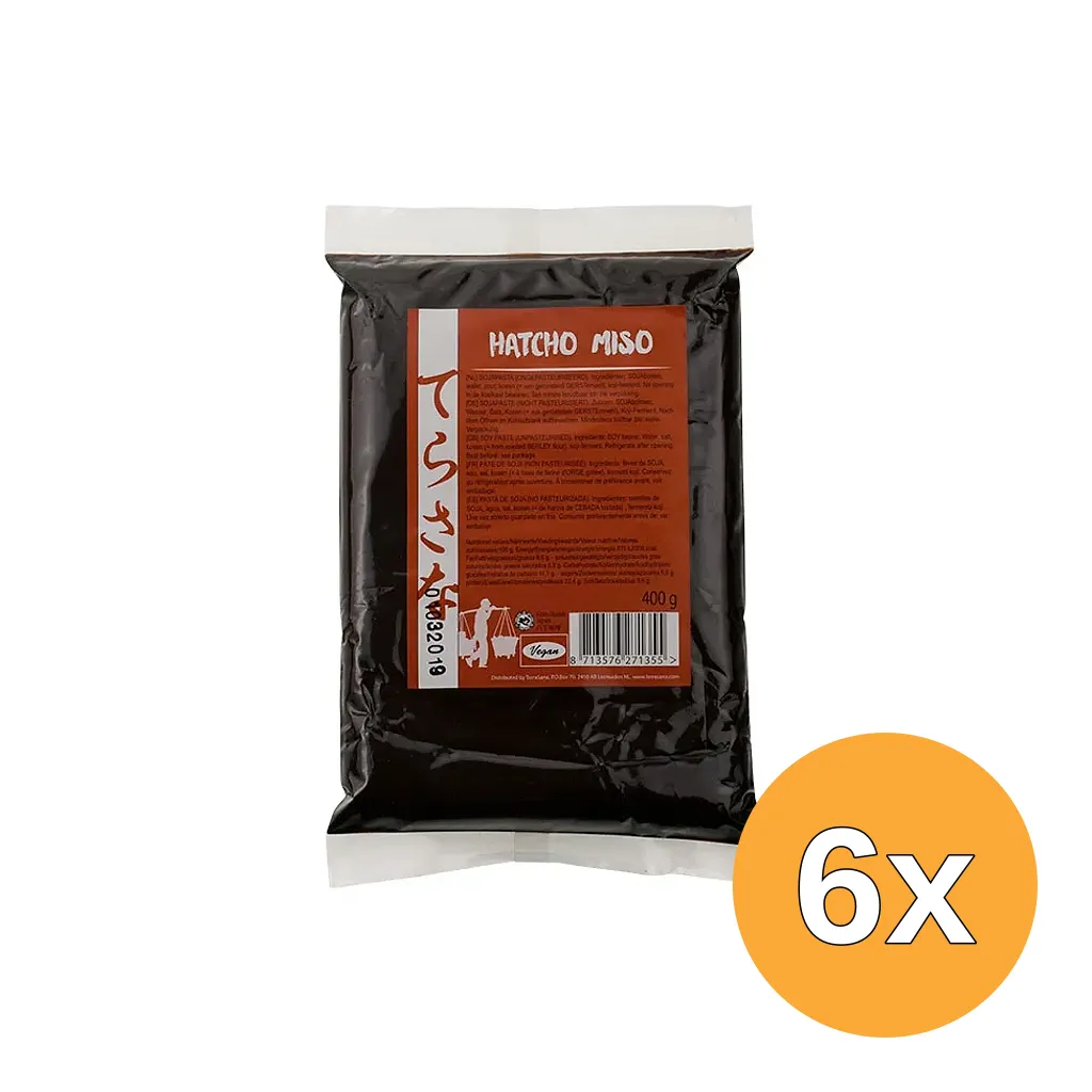 6x Terrasana Hatcho Miso (400 gr)