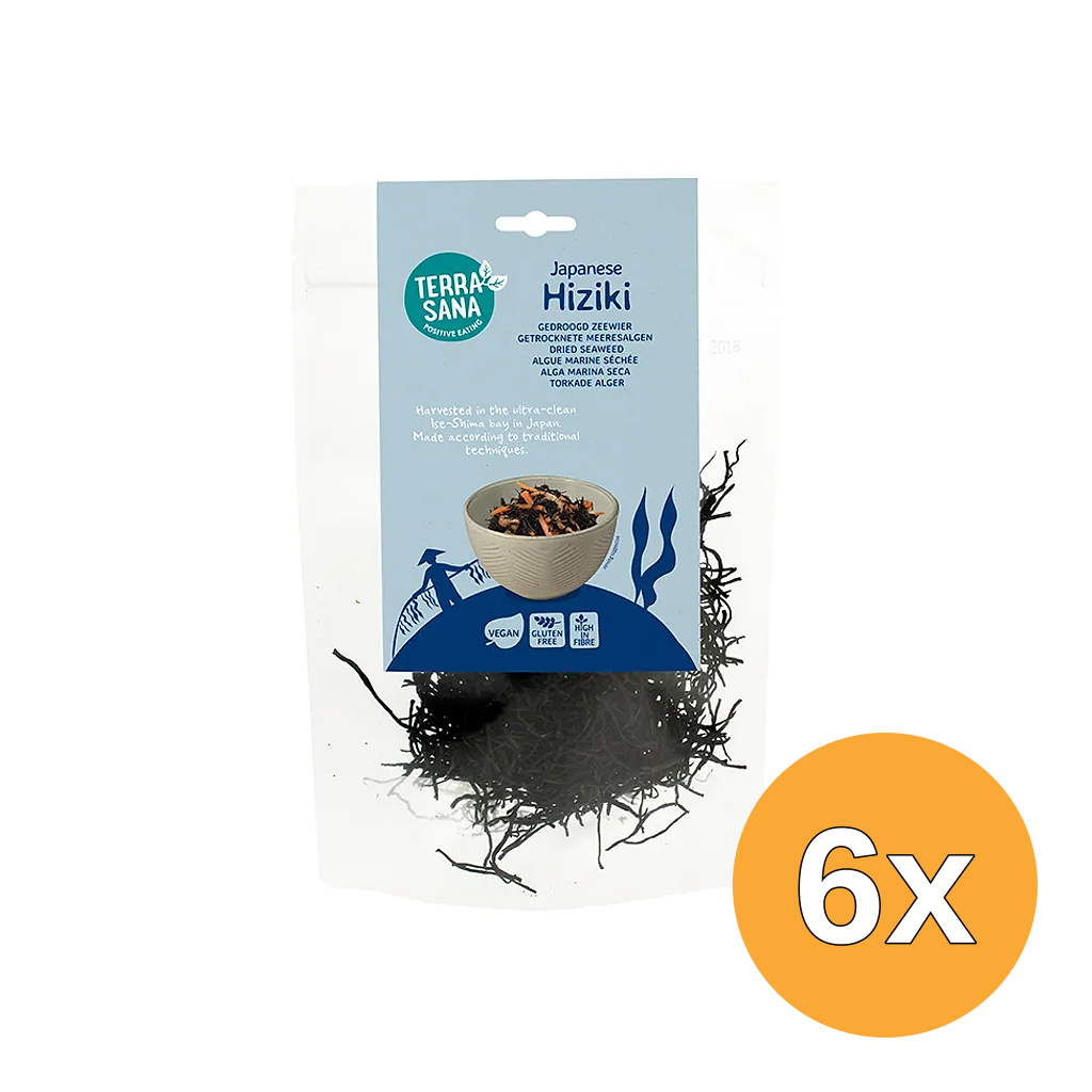 6x Terrasana Hiziki (50 gr)