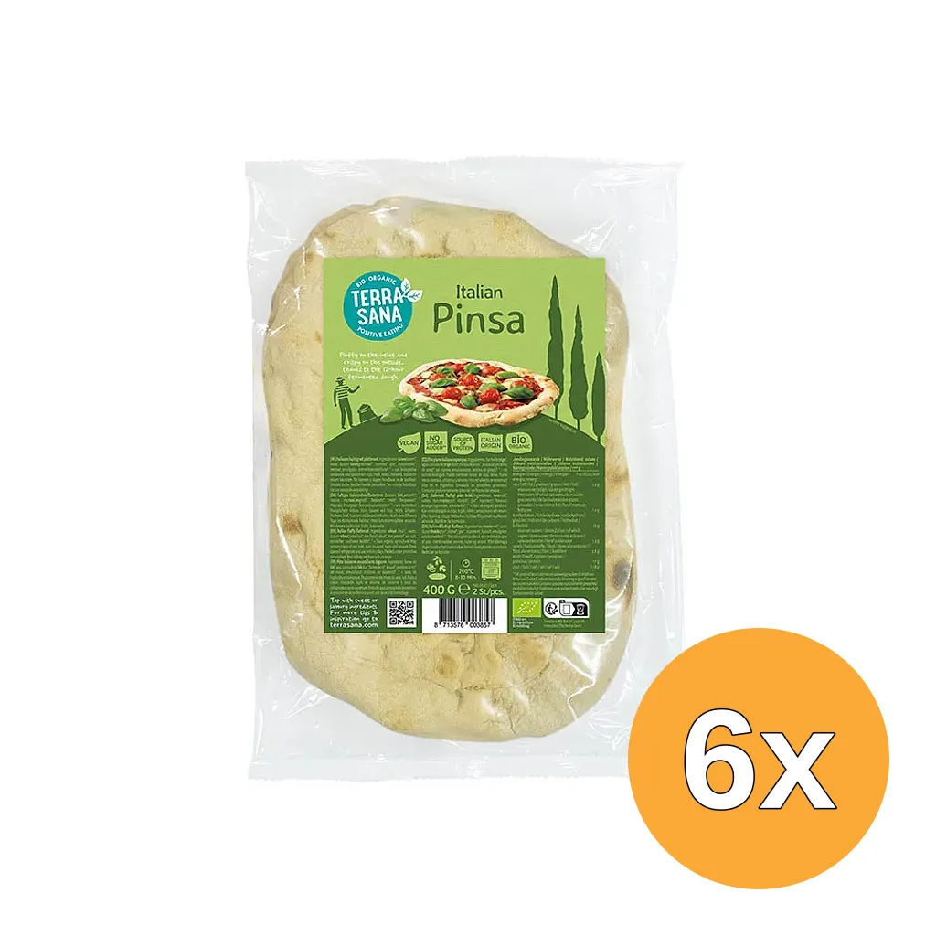 6x Terrasana Italien Pinsa (400 gr)