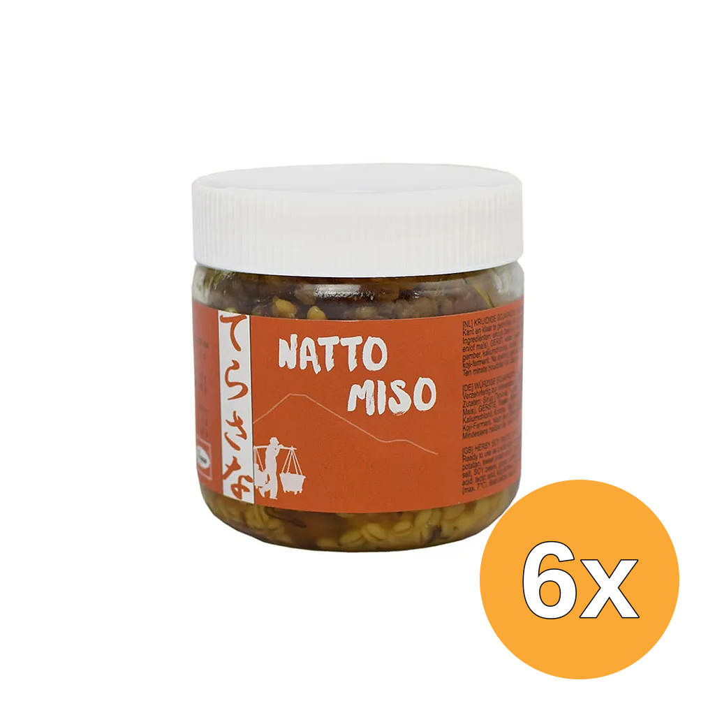 6x Terrasana Natto Miso Zoet (300 gr)