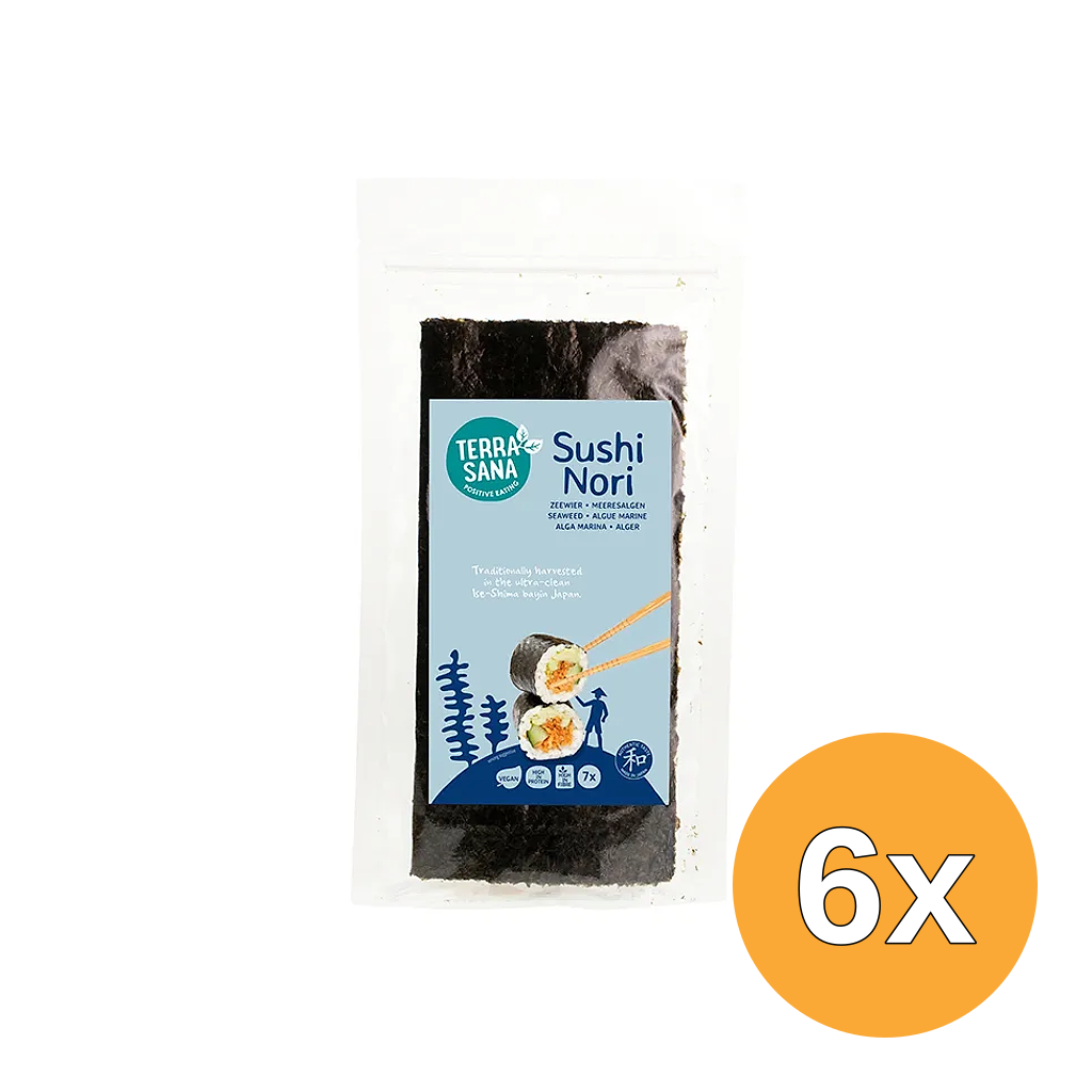 6x Terrasana Nori (25 gr)