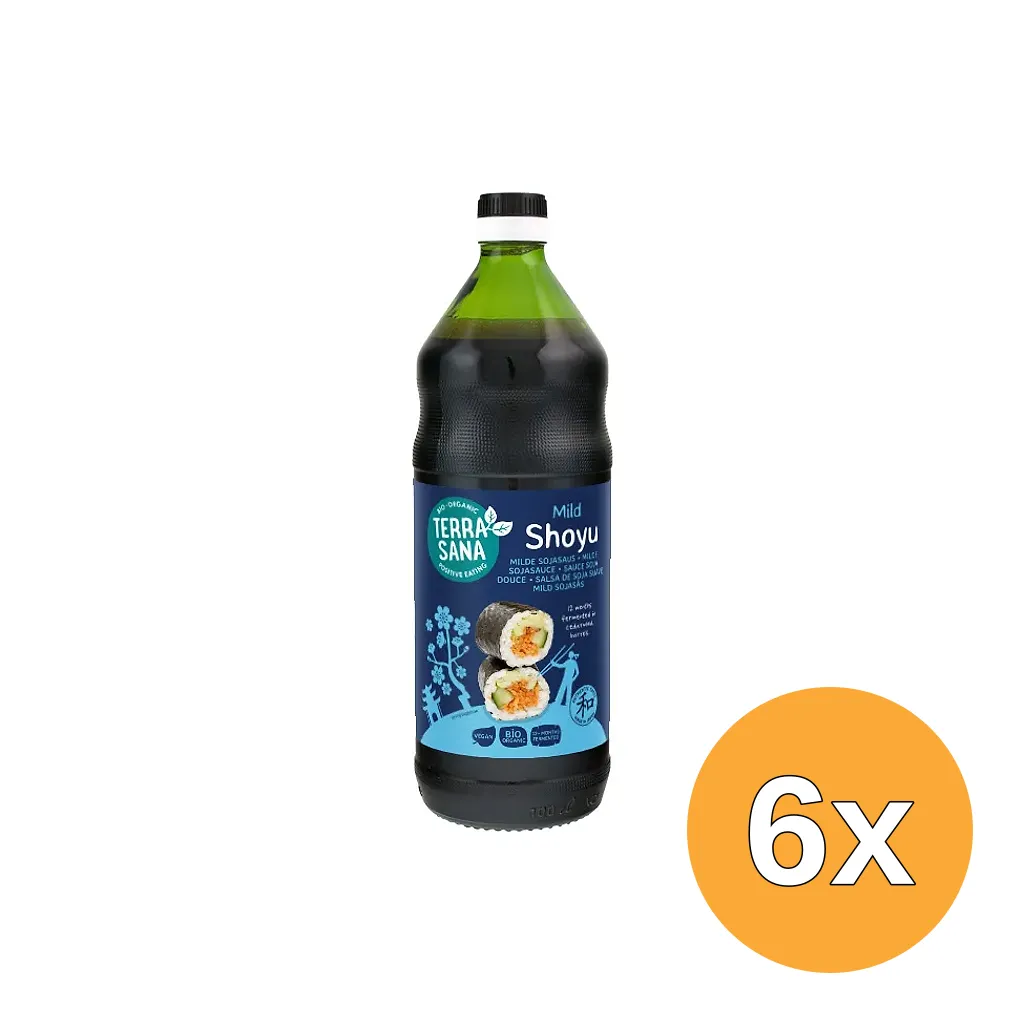 6x Terrasana Shoyu (1000 ml)