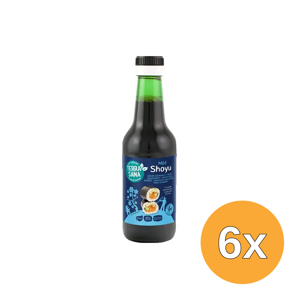 6x Terrasana Shoyu (250 ml)