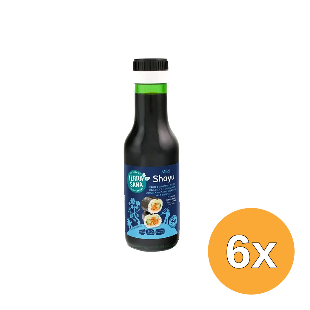 6x Terrasana Shoyu Bio (125 ml)