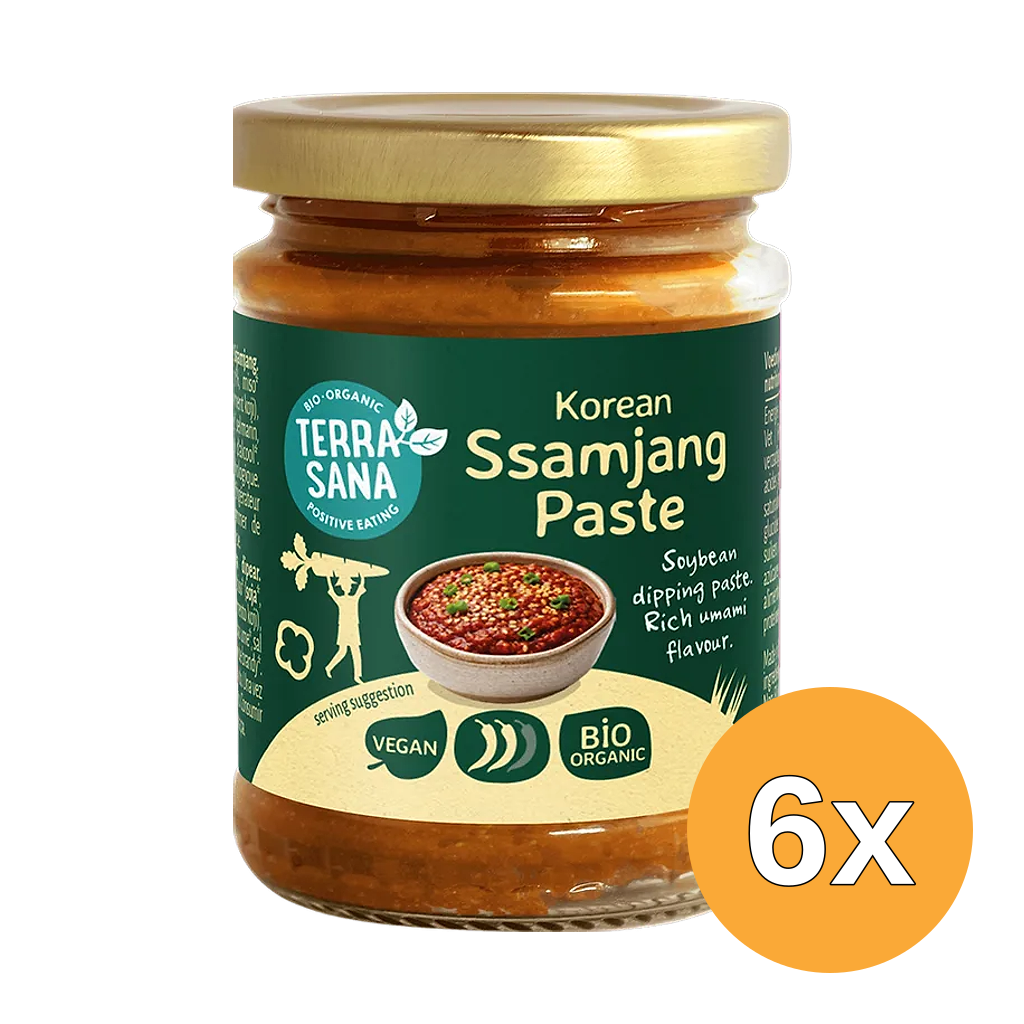 6x Terrasana Ssamjang Dip (125 gr)