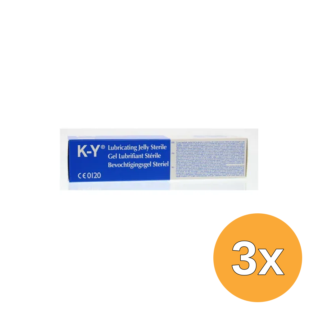 3x K-y Gel KY Gel Steriel Glijmiddel (82 gr)