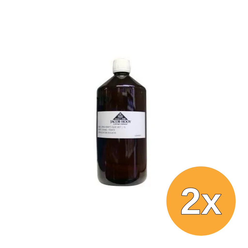 2x Jacob Hooy Terpentijn-Olie 100 (1000 ml)