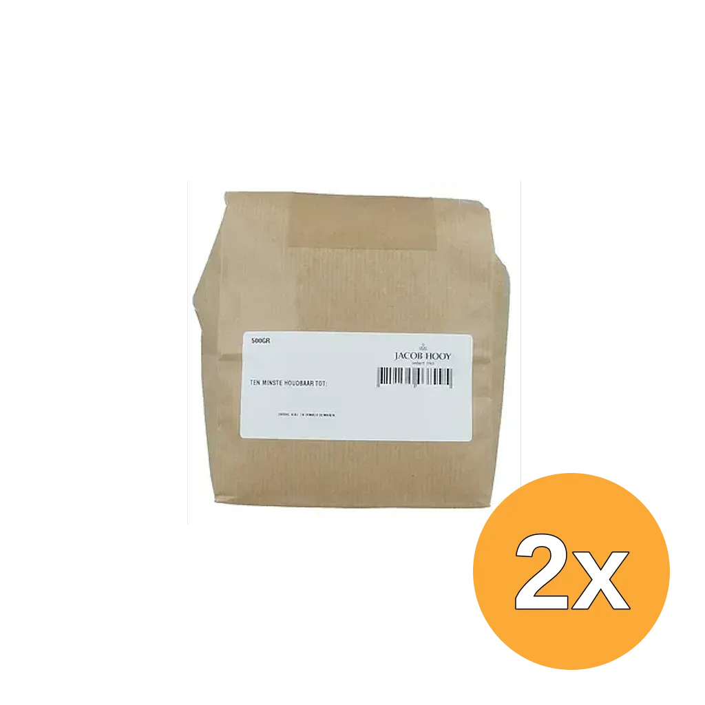 2x Jacob Hooy Ogentroost gesneden (500 gr)