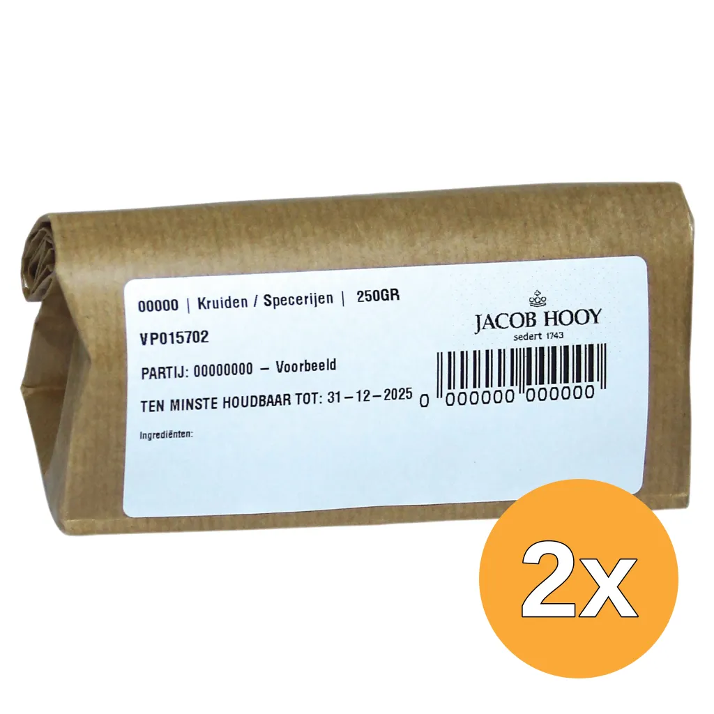 2x Jacob Hooy Alantswortel Gemalen (250 gr)