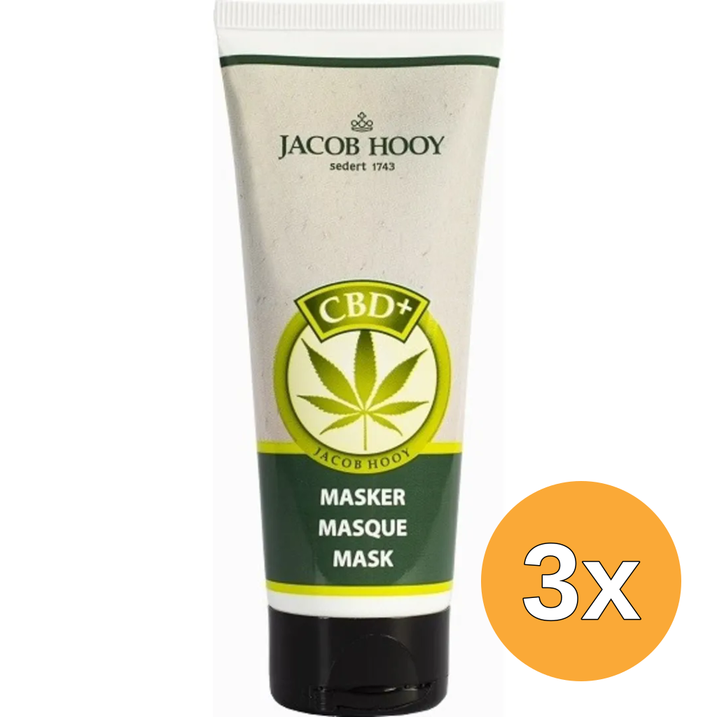 3x Jacob Hooy CBD Masker (75 ml)