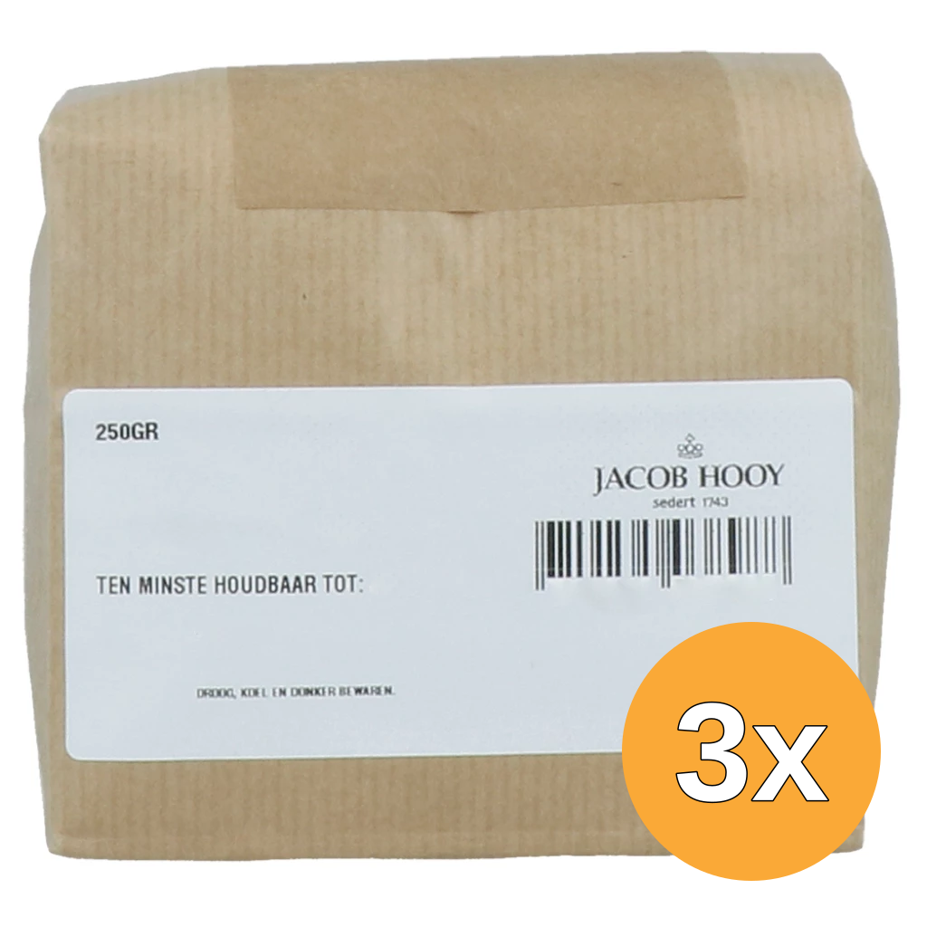 3x Jacob Hooy Weegbree Smal Gemalen/Lancelot (250 gr)