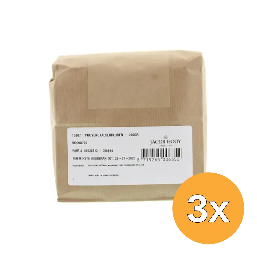 3x Jacob Hooy Provencaalse kruiden (250 gr)