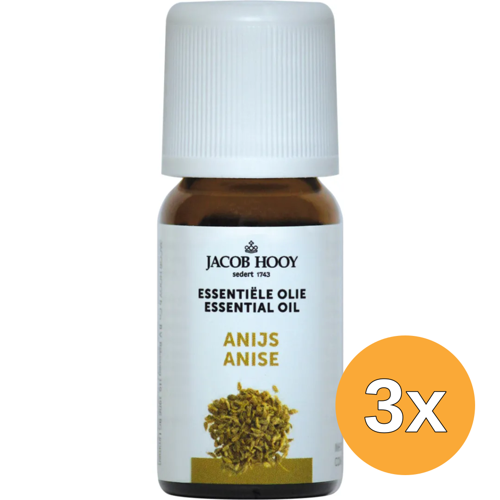 3x Jacob Hooy Anijs olie (10 ml)