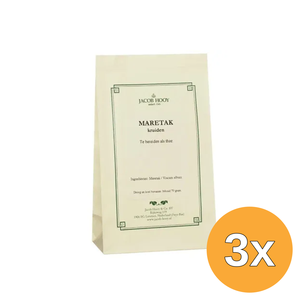 3x Jacob Hooy Maretak (70 gr)