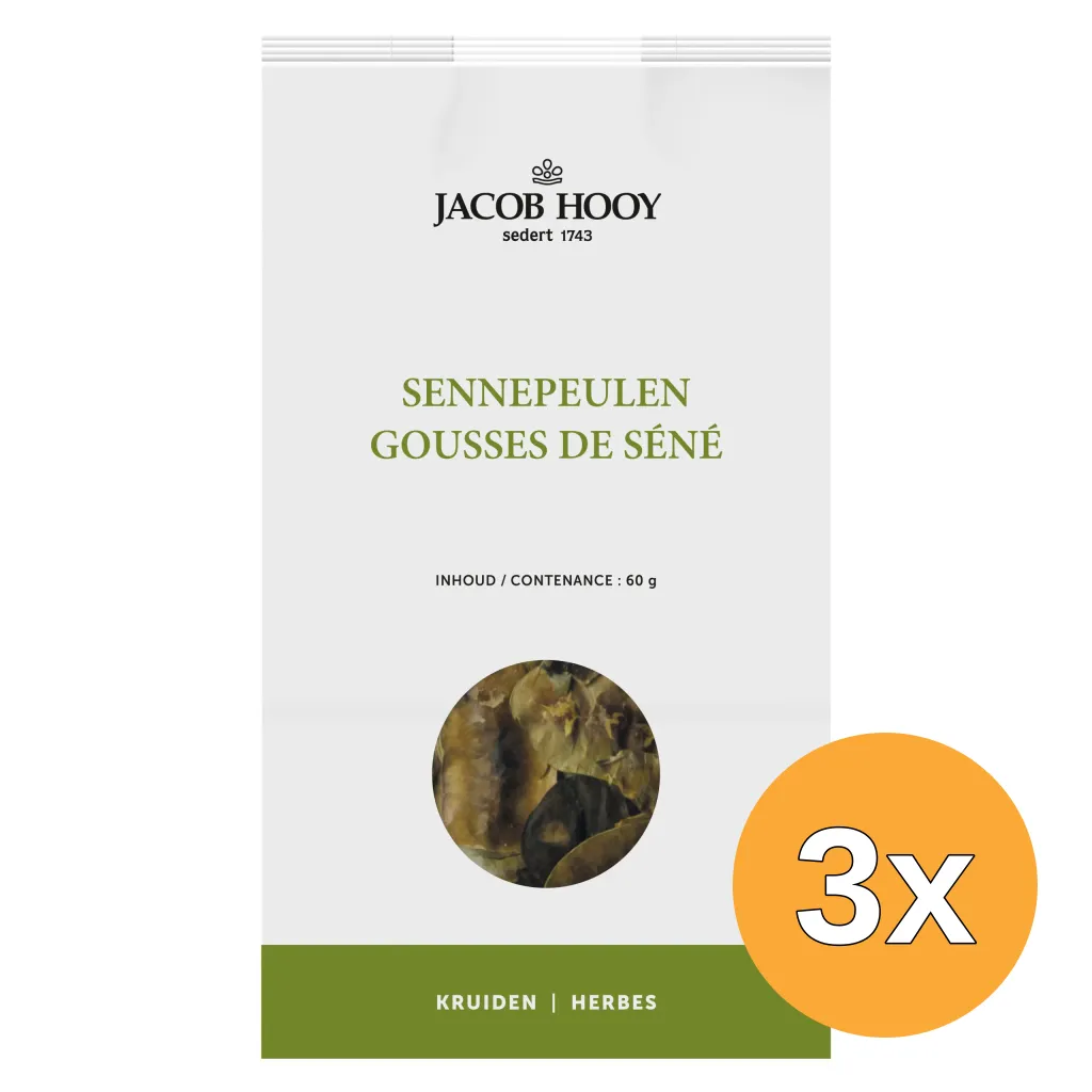 3x Jacob Hooy Sennepeulen Thee (60 gr)
