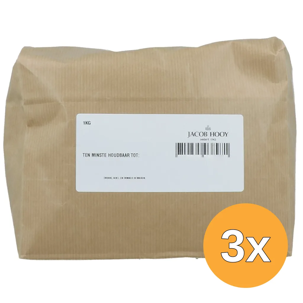 3x Jacob Hooy Heemstwortel Gesneden (1000 gr)