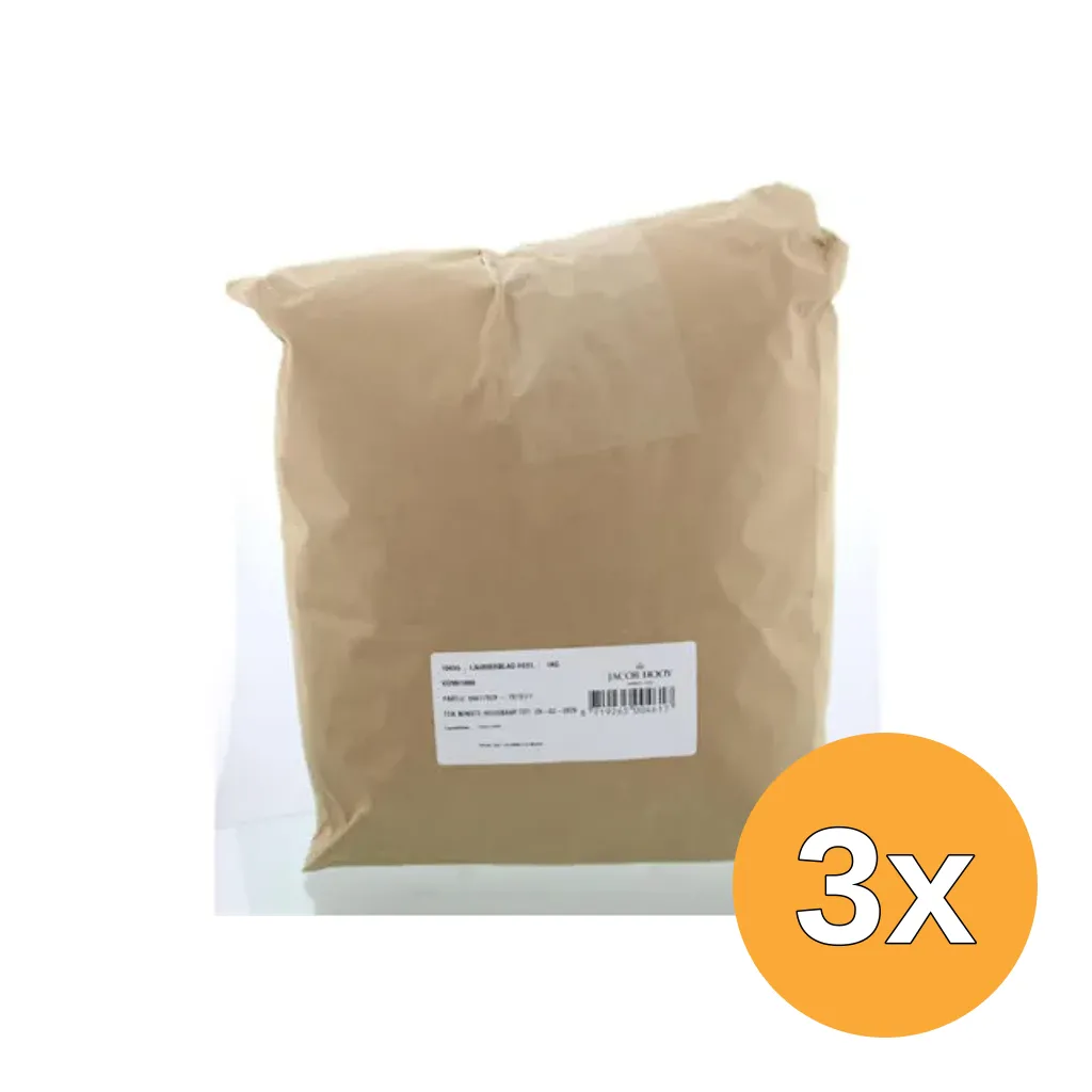 3x Jacob Hooy Laurierblad Heel (1000 gr)