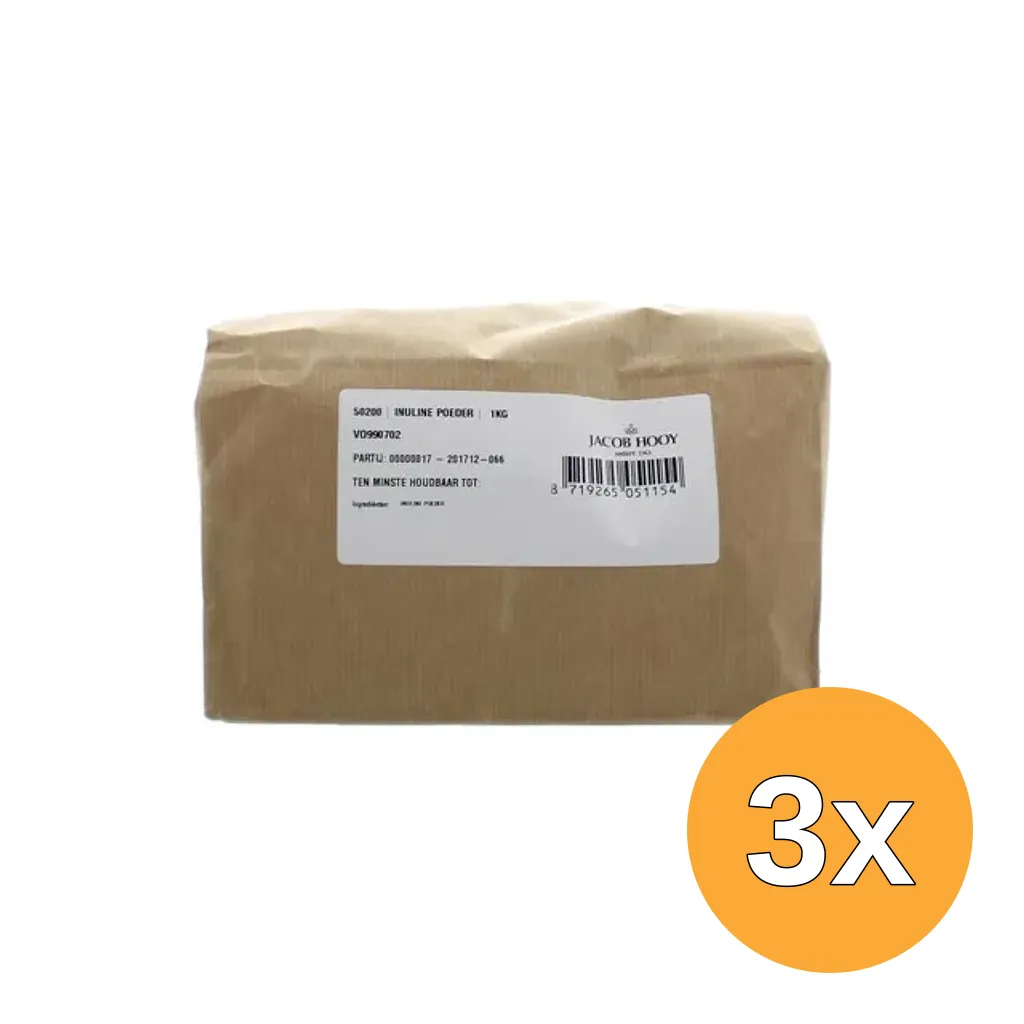 3x Jacob Hooy Inuline (1000 gr)
