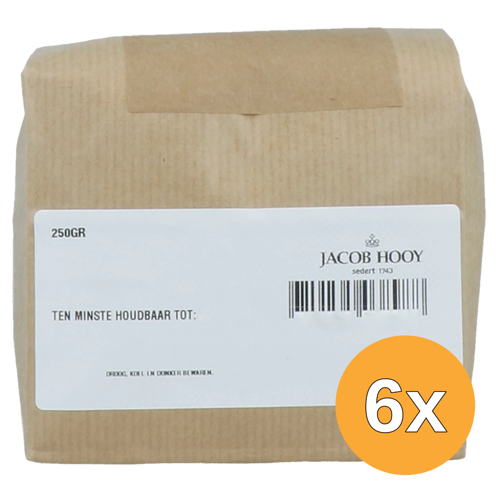 6x Jacob Hooy Mariadistelkruid Gemalen (250 gr)