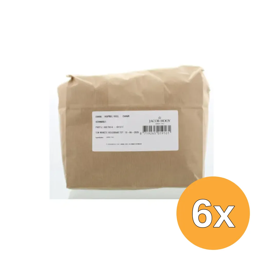 6x Jacob Hooy Hopbel Heel (250 gr)