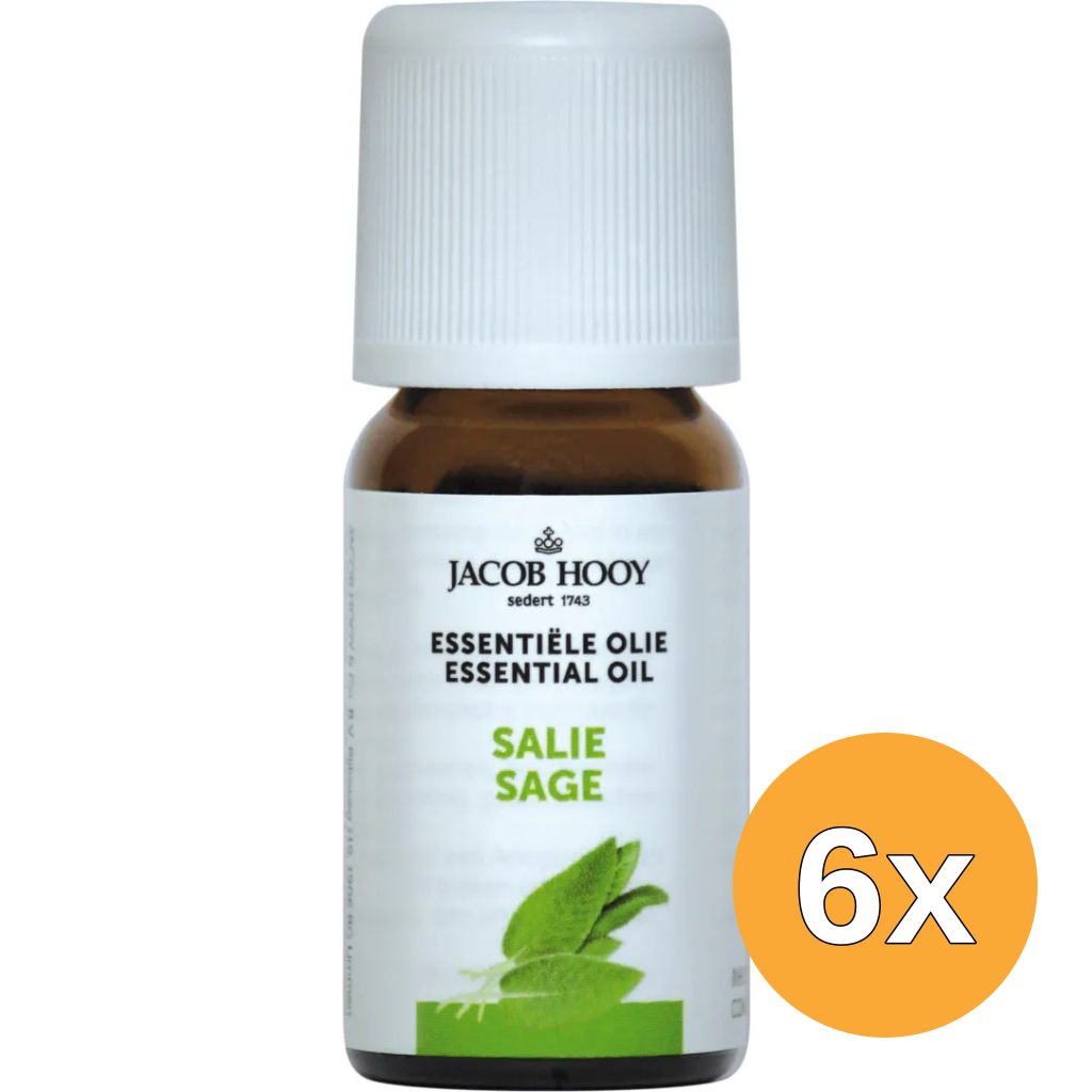 6x Jacob Hooy Salie olie (10 ml)
