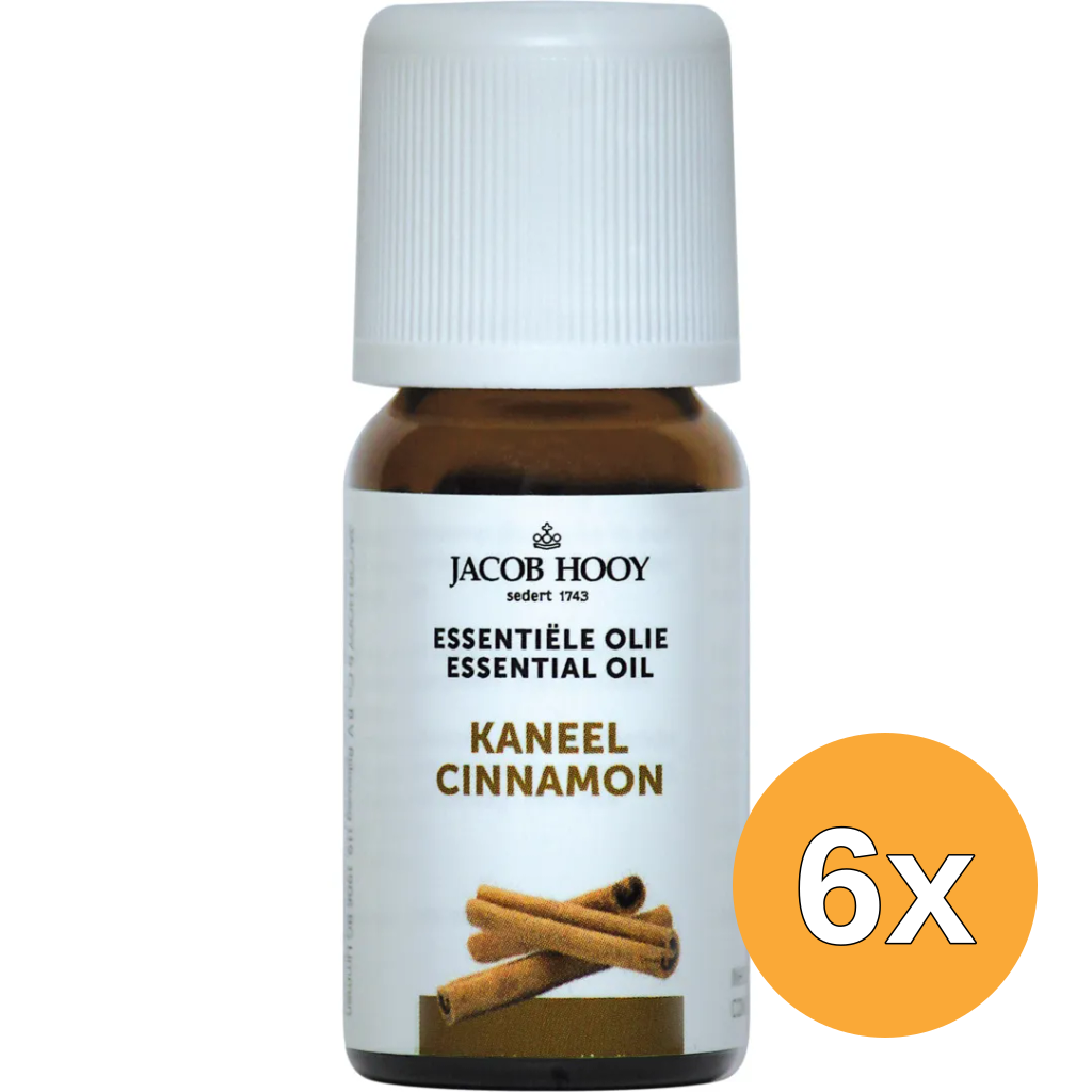 6x Jacob Hooy Kaneel olie (10 ml)