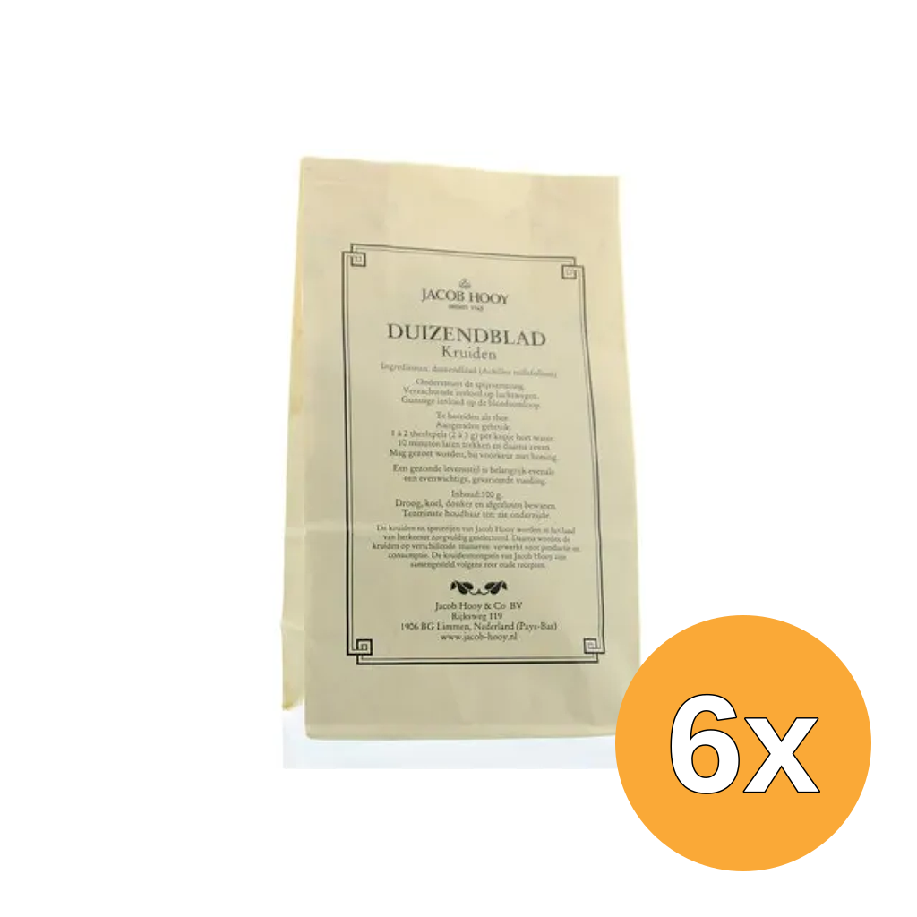 6x Jacob Hooy Duizendblad (100 gr)