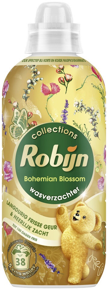 Robijn Wasverzachter - Bohemian Blossom 38 Wasbeurten (765 ml)