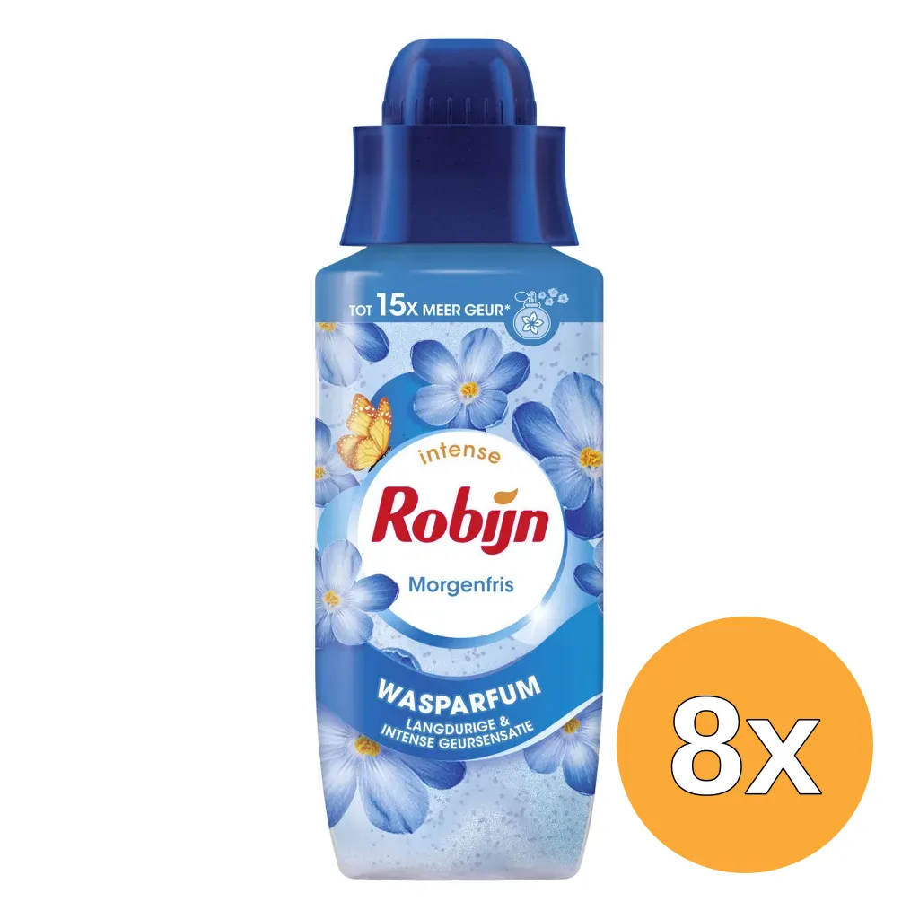 8x Robijn Wasparfum Morgenfris (342 ml)