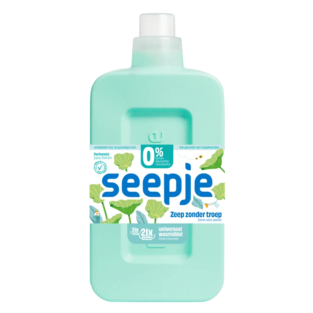 Seepje Wasmiddel Parfumvrij (945 ml)