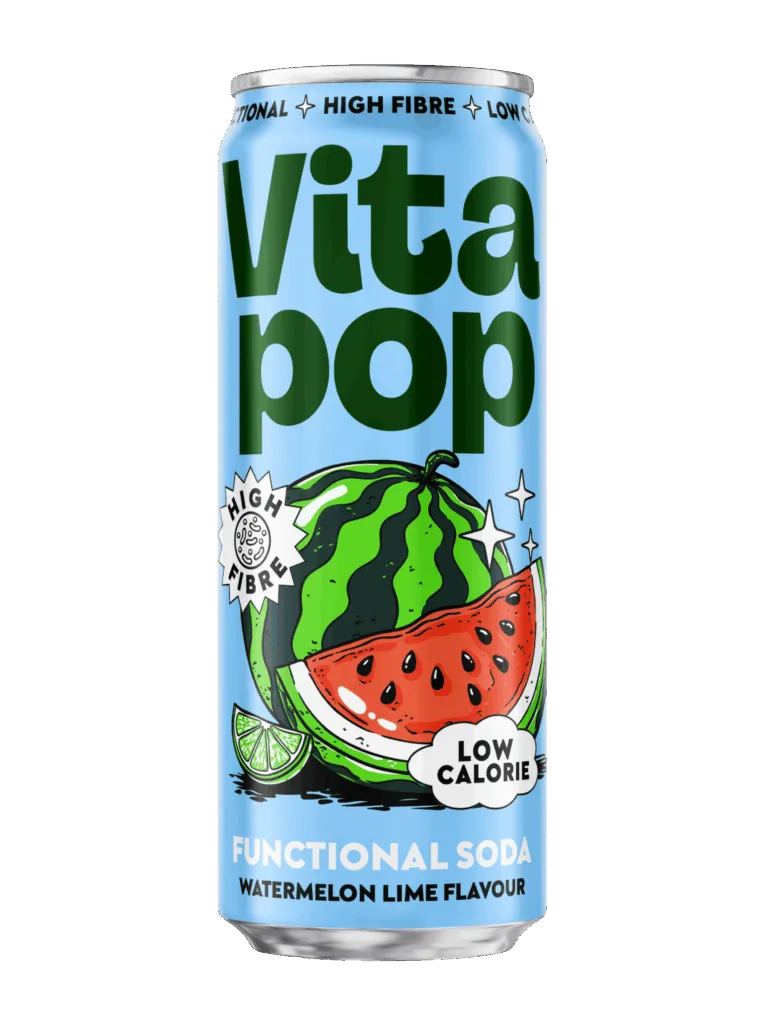 Vita Pop Soda Watermelon Lime (330 ml)