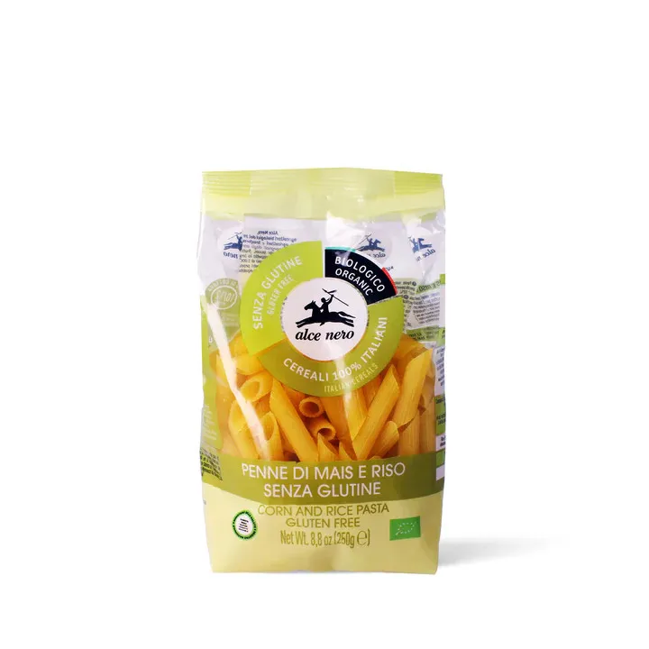 Alce Nero Penne Maïs en Rijst Glutenvrij Bio (250 gr)