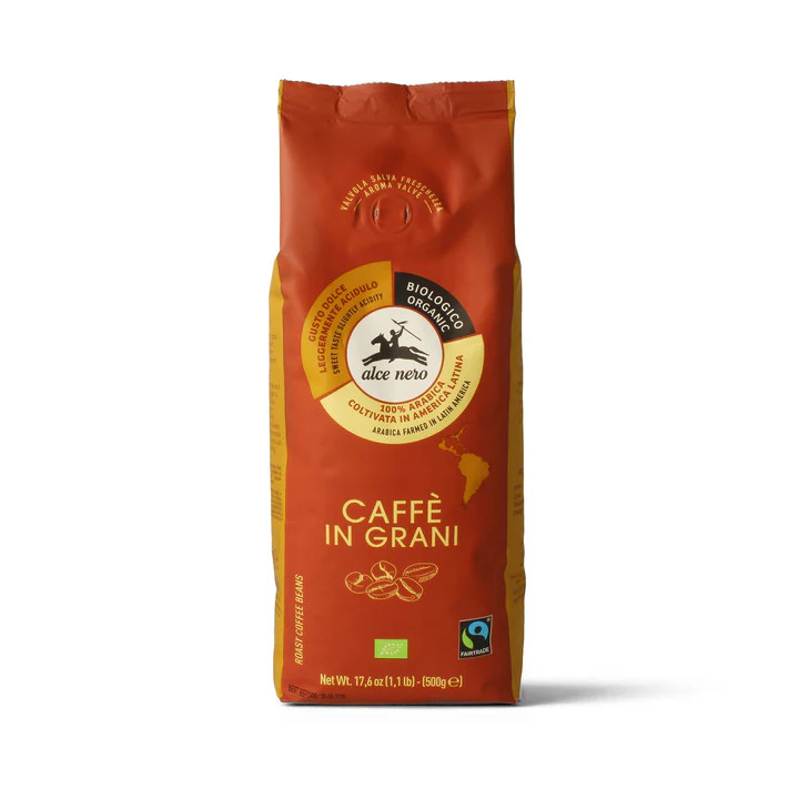 Alce Nero Arabica (100%) Koffiebonen Bio (500 gr)