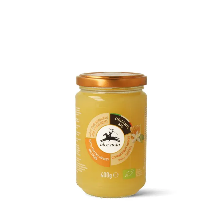 Alce Nero Italiaanse Citrusvruchtenhoning Bio (400 gr)